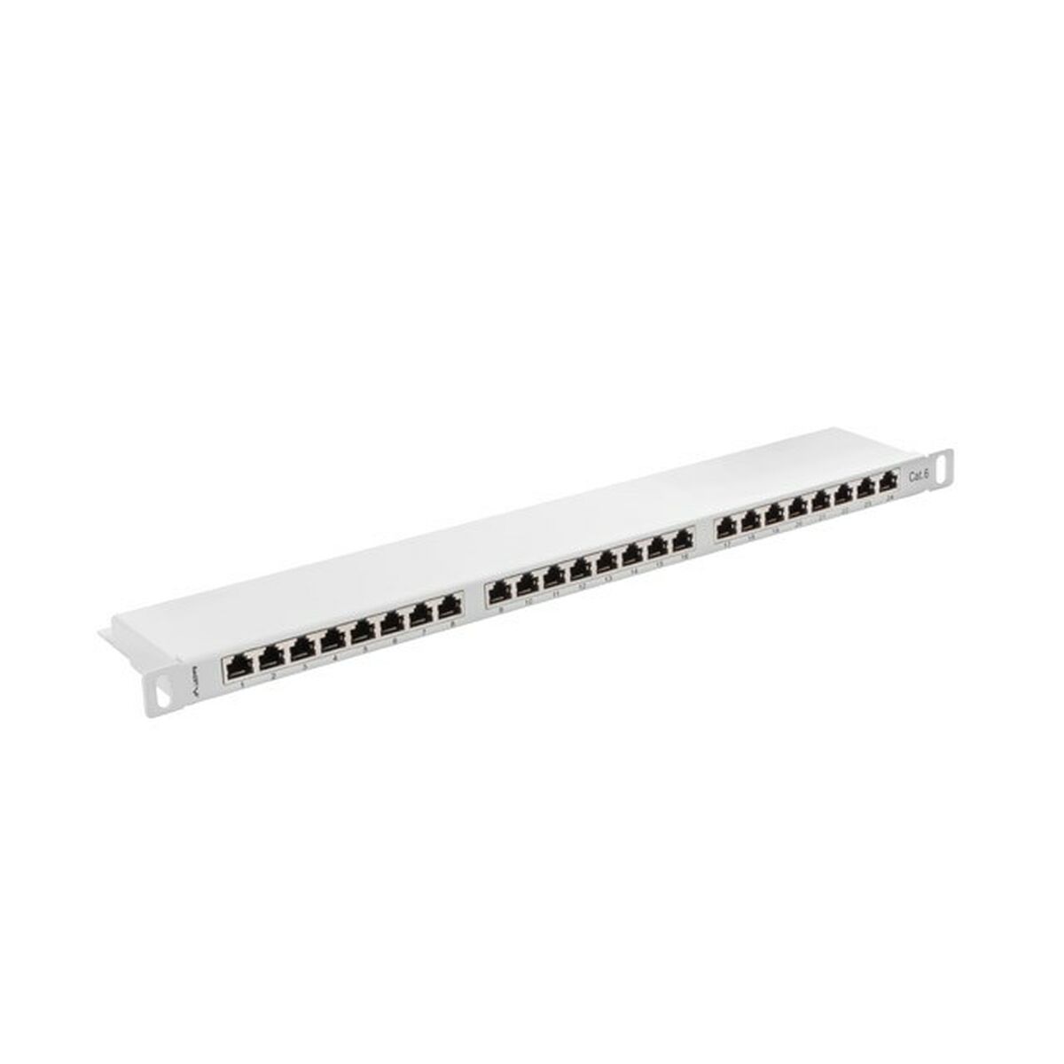 Patchpanel 24 UTP Portar Kategori 5e Lanberg PPS6-0024-S